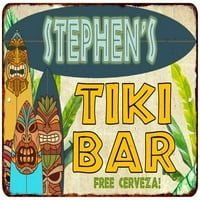 Stephen's Tiki Bar otok Poklon znak Metalni zidni dekor 112180058449