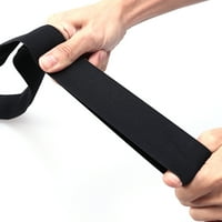 Crni zadebljani Springy Stretch Pleteći šivanje elastičnih kalema Elastične trake