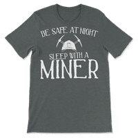 Funny Miner majica - Budite sigurni noću