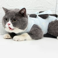 Općine Mačke PostPartum Odjeća Stripes uzorak protiv lizavanja Mekane teksture Kućni ljubimci Odvikavajuće