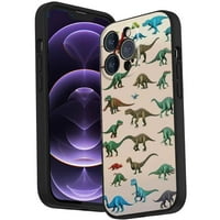 Kompatibilan sa iPhone Pro MA futrolom telefona, Dinosaurusi - Case Silikon zaštitni za teen Girl Boy