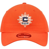 Muška nova era narančasta Connecticut Sun Core Logo 9Tventno podesivi šešir - OSFA