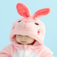 Baby Animal Halloween kostim unise novorođenčad crtani kapuljač Rodper Toddler Cosplay kombinezon toplo