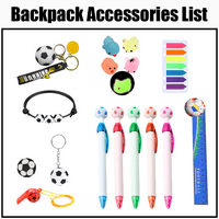 Sport fudbalski ruksak za olovku, olovku, knjigu, vrećicu za ručak sa ključem za ruke, ručni remen,