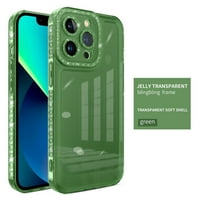 Toyella Mobile Telefon Case Diamond all-inclusive anti-pad kroz zeleni iPhone13
