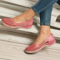 Žena Ljetne modne casual Sandale Ležerne prilike ravne pune cipele u boji
