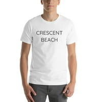 Nedefinirani pokloni Crescent plaža majica kratkih rukava pamučna majica