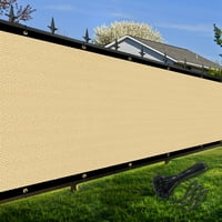 Senka i izvan privatnosti Zaslon za ogradu FT Sand Prilagođeni vanjskim mrežastim pločama za dvorište,
