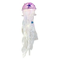 Aoksee Outdoor Decor Cleance, novost Jellyfish Oblik lampion, viseći ukras kreativna noćna ukrasa, dekor