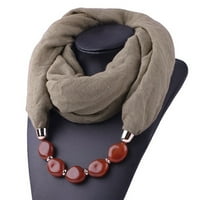 Ženska pamučna posteljina ogrlica privjesak šal etničkog stila SOFT ogrlica s ogrlicama