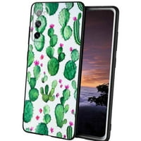 Cactus-telefon, deginirani za Samsung Galaxy S Fe Case Muškarci Žene, Fleksibilna silikonska udarna