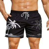 Muške ljetne kratke hlače sa džepovima Kratke hlače na plaži prugasti dno Classic Fit Wathwear odmori