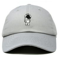 Astronaut šešir Galaxy Spaceman bejzbol kape za muškarce u sivoj boji