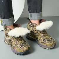 Zimske muške gumene gumene vunene tople udobne čizme za snijeg pamučne čizme Ženske tenisice cipele