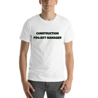 3xl Građevinski menadžer projekta Zabavni stil kratkih rukava pamučna majica majica u nedefiniranim