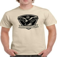 Dnevna majica za neovisnost orao muškarci -image by shutterstock, muški x-veliki