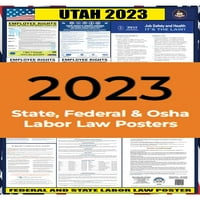 Utah Državni zakon - država, savezna i OSHA kompatibilna laminirana - za objavljivanje na radnom mjestu