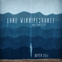 Jezero Winnipesaukee, New Hampshire, Jezero Esencijali, Dubina jezera