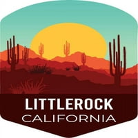 i R uvoz Littlerock California Suvenir Vinil naljepnica naljepnica Kaktus Desert Design