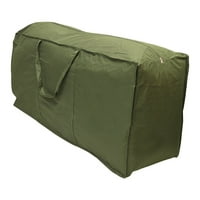 Extra Velika torba za pohranu Vodootporna poliesterska vojska Zelena sklopiva torba za prtljag za prtljag