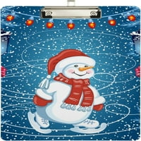 Božićni snjegović plavi Xmas lagani međuspremnik Tvrdborska ploča za njegu drveta i povucite za standardno