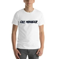 Manager za pozivanje Slesher Stil Short Pamučna majica kratkih rukava po nedefiniranim poklonima