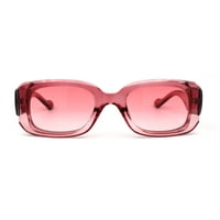 Ženska debela plastika 90-ih mod leptir dizajnerski sunčane naočale sve ružičaste