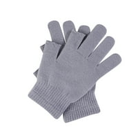 Rukavice Srednje muške rukavice i ženske rukavice Stretch pletena vuna pokazivane prstene rukavice za