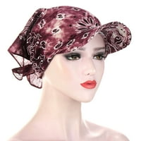 Fdelink žene ispis za zaštitu od sunca kapa za glavu šešir žene
