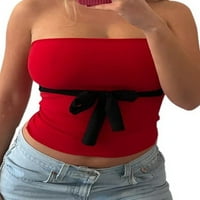 Ženski ljetni nazivni cijev za remen Torp cvjetni zavoj casual van tenkova ramena