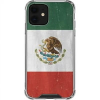 Skinite zemlje Svjetske Meksiko zastave Neispravno iPhone Mini bistri slučaj
