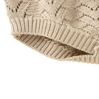 Ehfomius babynorborn pamuk pleteni džemper Romper Longsleeve sa toplim setom šešira