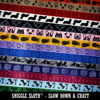 Odijele kartice Spades Satin Ribbon za poklon za omotavanje lukova Craft DIY projekti - dvorišta - svijetlo