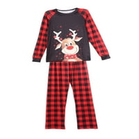 Brilliantme Family Božićni podudaranje pidžama je postavio tata mamin dječje dječje jelena za spavanje