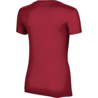 Ženski maroon Phillips Exeter Academy Velika crvena majica Lacrosse