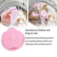 Sigurna i izdržljiva torba za pranje rublja ružičasta plava uklanjanje dlačica, sredstvo za uklanjanje