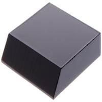 Plymor Black akrilni kvadratni displej, 2 W 2 D 0.375 H, od 12