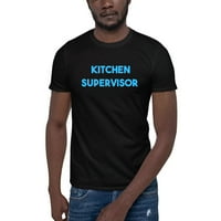 Plava kuhinja Supervizor kratkih rukava pamučna majica s nedefiniranim poklonima