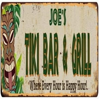Joeov Tiki bar i roštilj Metalni znak 108240040258