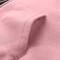 Dabuliu Zip up hoodie ženske modne prevelike dukseve Y2K Comfy labavi fit dukseri slatke jakne tinejdžerske