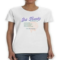 Pripremite se na majicu u obliku pozitivne poruke u obliku žena -image by shutterstock, ženska 3x-velika