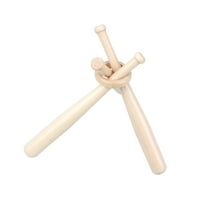 Postavlja drveni mini bejzbol šišmirski oblik nosač nosača bejzbol štand zaslon za držač nosača nosač