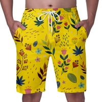 Cvjetni print kraljevske kratke hlače Roktove Ležerne prilike Elastična struka Atletika Teretana Summer