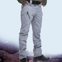 Muškarci Tergo Hlače Muška više džepa opuštena fit hlača elastična voda Otpora na vanjsku vojnu pantalone