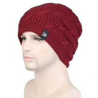 Bacc dodaci šeširi topli kabel pletena kape za mekana debela slatka pletena kapa za hladno vremenske