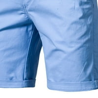 SDJMA MENS CARGO SHORTS Pamučni modni muškarci Ležerne prilike Sport Summer Solid Labave kratke džepne