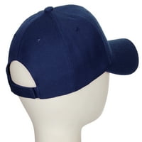 Klasični bejzbol šešir po mjeri A do z inicijalno pismo, mornarsko kapa Bijelo zlato slovo d