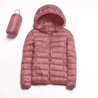 Hupta Women Topla vodootporna lagana jakna s kapuljačnim vjetrom zimski kaput sa recikliranom izolacijom