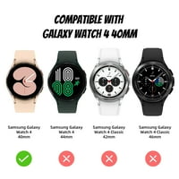 Elegantni izbor zaslon zaslon za zaštitu zaslona za Samsung Galaxy Watch 4 Classic, Clear
