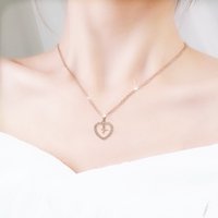 Heiheiup Clavicle na vratnim slovima modna slova lanac ljubavnih ženskih ogrlica ogrlica i privjesci